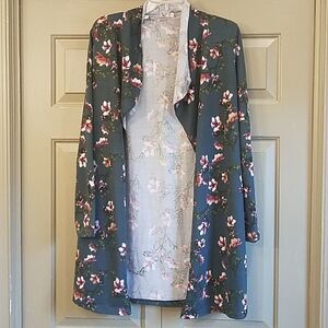 Avaliable by Angela Fashion drape front cardigan